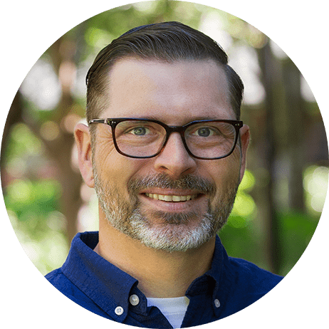 Image: Headshot of Dan Rutten in a circular crop